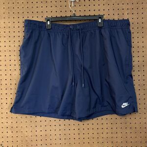 Nike Swim Trunks Shorts Navy Blue 3XL Standard Fit Above The Knee Swim Men’s New